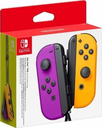 Nintendo Switch Joy-Con Controller Mor Turuncu 2'li