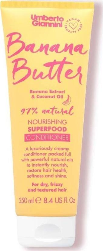 Umberto Giannini Banana Butter Besleyici Süper Besin Saç Kremi 250 ML