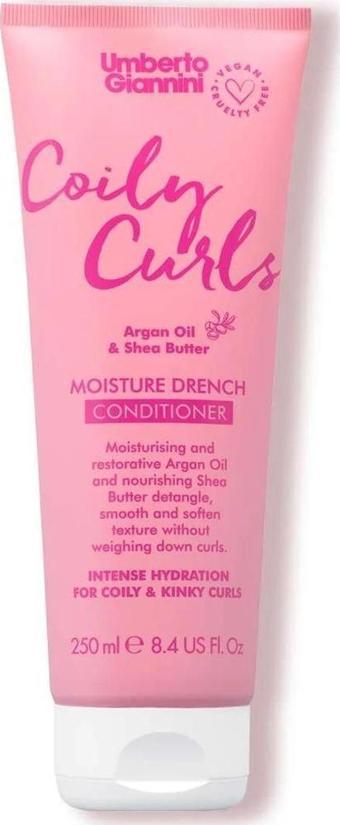 Umberto Giannini Coily Curls Yoğun Nemlendirici Sülfatsız Vegan Saç Kremi 250 ML