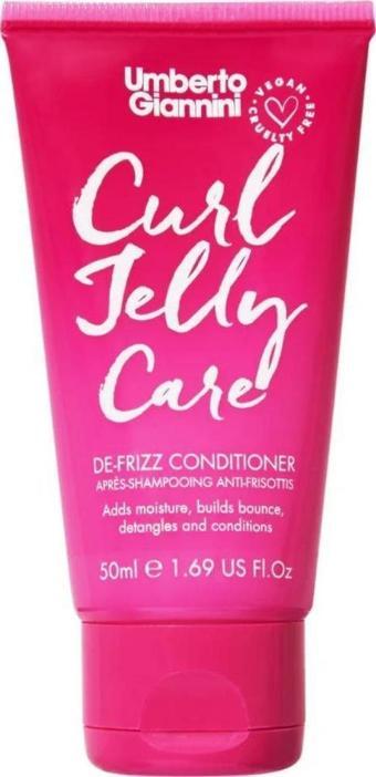 Umberto Giannini Curl Jelly Care DeFrizz Conditioner Kabarma Karşıtı Saç Kremi Mini Boy 50 ML