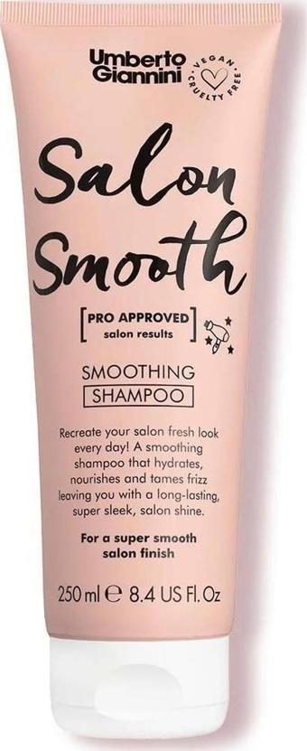 Umberto Giannini Salon Smooth Profesyonel Salon Serisi Ultra Pürüssüz ve Nemlendirici Şampuan 250 ML