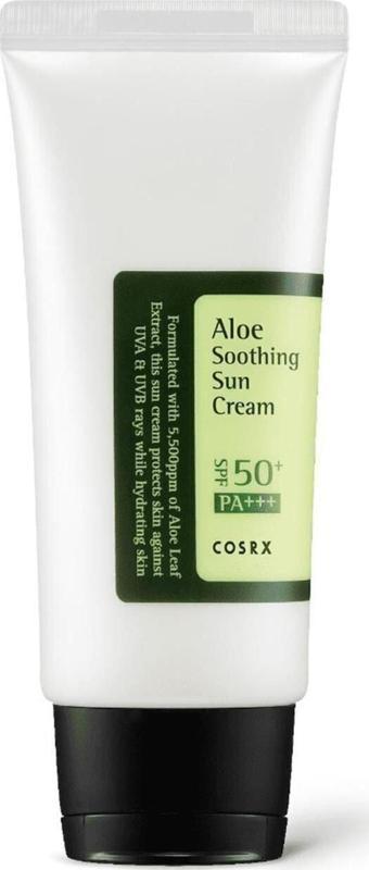 Cosrx Aloe Soothing Sun Cream Spf50 Pa+++ - Aloe Vera Ekstreli Yatıştırıcı Spf50+ Güneş Kremi