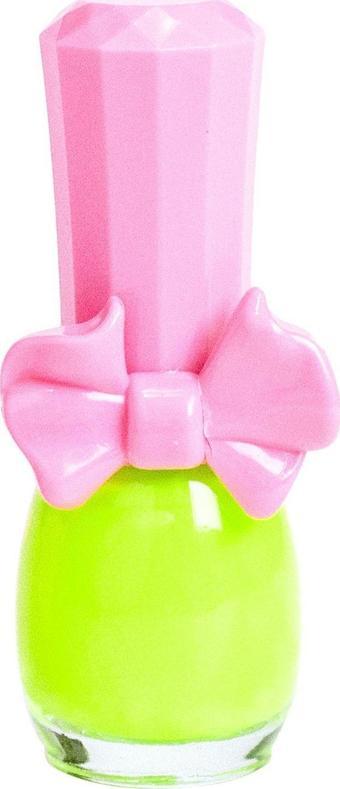 Limonian Pinky Cosmetic I'm Pinky Kids Nail Paint Neon Green - Çocuklar İçin Soyulabilir Oje