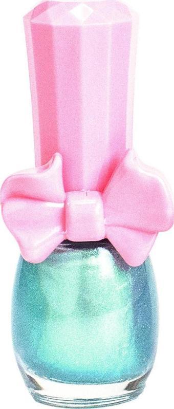 Limonian Pinky Cosmetic I'm Pinky Kids Nail Paint Shiny Blue - Çocuklar İçin Soyulabilir Oje