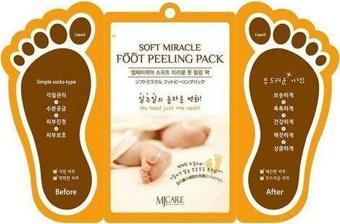 MjCare Miracle Foot Peeling Pack - Mjcare Çorap Tipi Ayak Peeling Maskesi