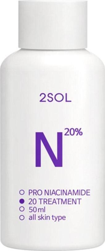 2sol Pro Niacinamide 20 Treatment 50 ml Serum