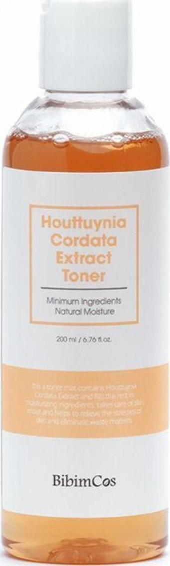 Bibimcos Hottuynia Cordata Extract Toner 200 ml – Arındırıcı Tonik