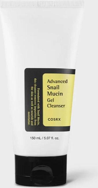 Cosrx Advanced Snail Mucin Power Gel Cleanser – 150ml  Salyangoz Özlü Temizleyici Jel