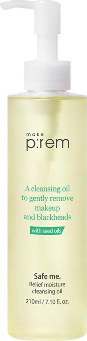 Make P:rem Make Prem Safe Me. Moisture Cleansing Oil 210ml – Temizleyici Yağ