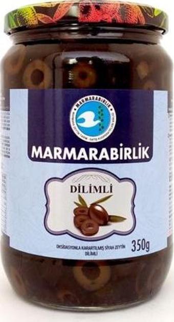 Marmarabirlik Dilimli Siyah Zeytin 350 Gr.