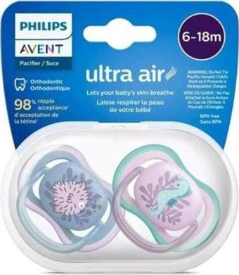 Philips Avent Ultra Air Emzik 6-18 Ay 2li Kız