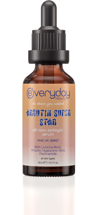 Arbutin Super Star Cilt Tonu Eşitleyici Serum 30ml Sivilce Güneş Leke Karşıtı Aydınlatıcı 