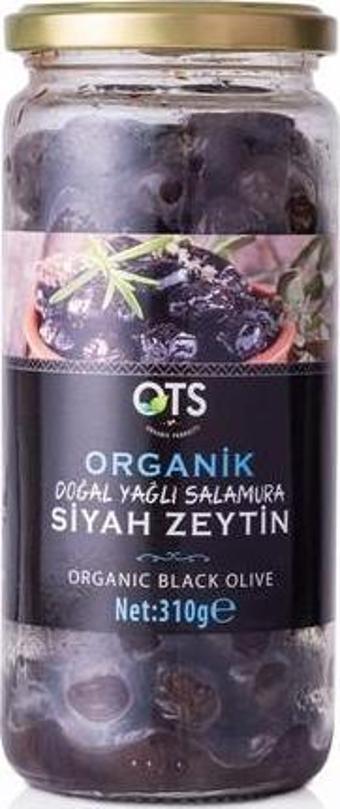 Organik Siyah Zeytin Gemlik Tipi Doğal Yağlı Salamura