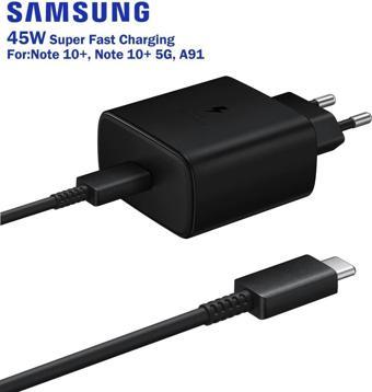 Samsun Uyumlu g 45W Şarj Adaptörü ve 5A Type-c Kablo EP-TA845