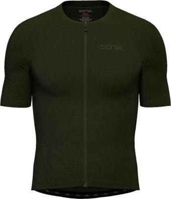 Sora Haki Climb Core Bisiklet Forması STD-M