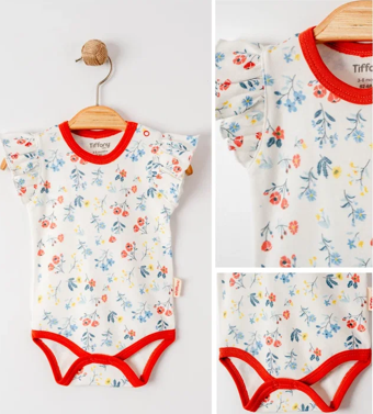 Tiffany Baby Sweat Theme Kız Çocuk  Yarım Kol Badi 11008