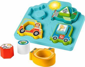 Fisher-Price Sesli ve Işıklı Arabalar Puzzle HRP31