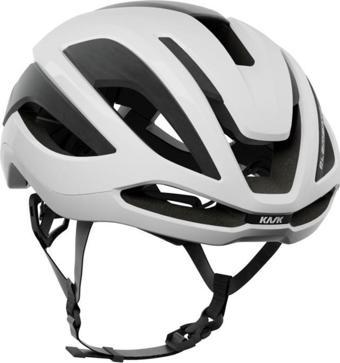 Kask Elemento Yol Bisiklet Kaskı Beyaz Medium