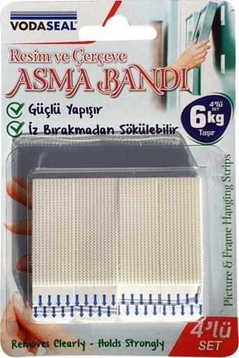 Vodaseal Resim Ve Çerçeve Asma Bandı 4'Lü Set