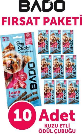 Bado Köpek Ödül Çubuğu Kuzu Etli 3X5gr 10Lu