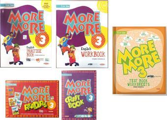 Kurmay Elt 2024 3. Sınıf More & More Pratice Book + Test Book - Kurmay Yayınları