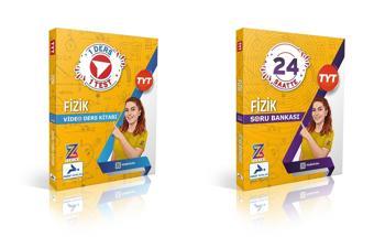 Paraf Z Takım 2025 Tyt Fizik Fizikfinito Video Ders Kitabı + Soru Bankası Seti 2 Kitap - PRF Paraf Yayınları