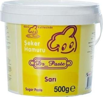 Dr Paste Şeker Hamuru  500 gr - Sarı