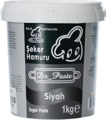 Dr Paste Şeker Hamuru 1 Kg - Siyah