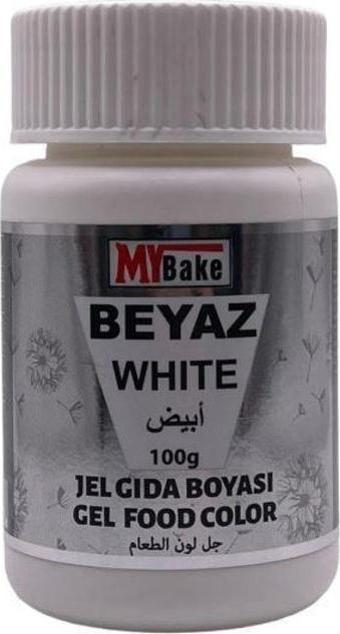 MY BAKE JEL GIDA BOYASI BEYAZ 100 GR