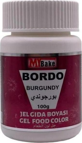 MY BAKE JEL GIDA BOYASI BORDO 100 GR