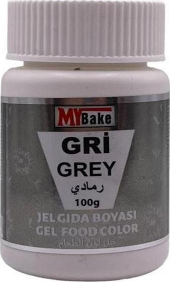 MY BAKE JEL GIDA BOYASI GRİ 100 GR