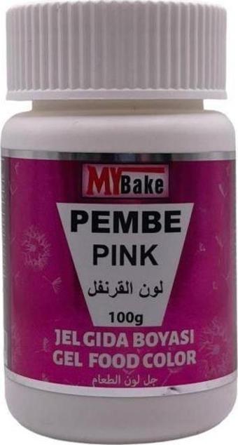 MY BAKE JEL GIDA BOYASI PEMBE 100 GR