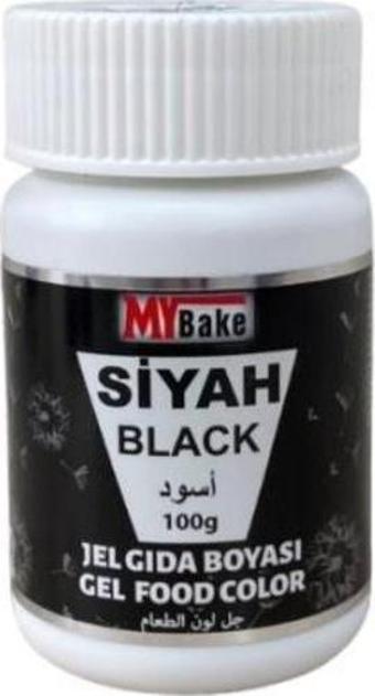 MY BAKE JEL GIDA BOYASI SİYAH 100 GR