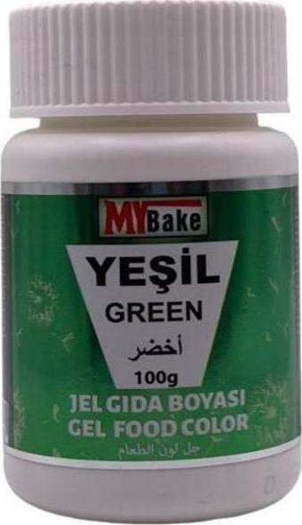 MY BAKE JEL GIDA BOYASI YEŞİL 100 GR