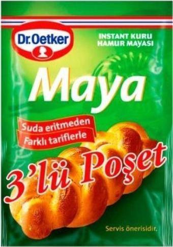 Dr. Oetker İnstant Maya 3-lü (12'li)