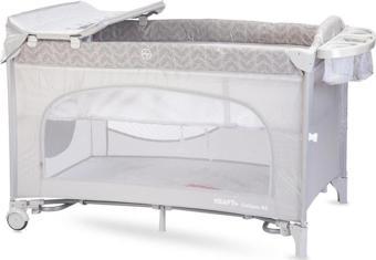 Kraft Calipso Bedside Anne Yanı Oyun Parkı 70*120 cm Açık Gri