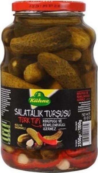 Kühne Turşu Salatalık Türk Tipi 2550 Gr.