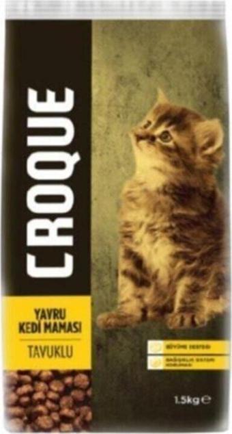 Croque Tavuklu Yavru Kedi Mamasi 1,5kg