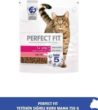 Perfect Fit Kuru Yetişkin Kedi Maması Sığır Etli 750 gr