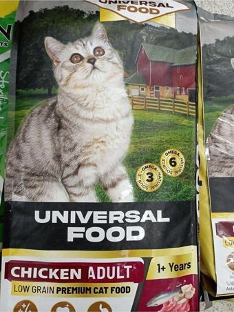 Universal Tavuklu Kedi Maması 3 Kg