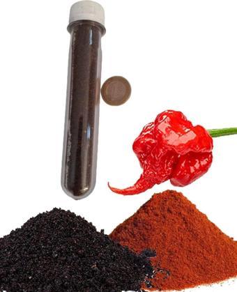 tohumcu kikizade 15 gram Dünyanın En Acı Biberi Carolina Reaper Ve Isot Biberi Sentezi Toz Biber Orginal