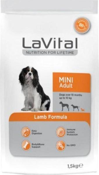 LaVital LaVital Küçük Irk Yetişkin Kuru Köpek Maması 1,5kg