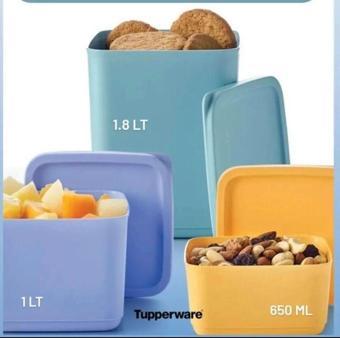 Mutfaktaki Mucizeler Tupperware Kubik Set 3lü