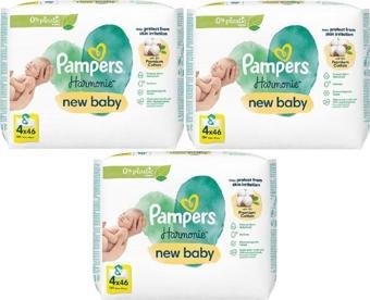 Prima Pampers Harmonie Islak Havlu Mendil Aqua Pure Yeni Doğan - New Baby (12 Li Set) (552 Yaprak)