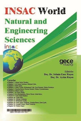 INSAC World Natural and Engineering Sciences - Kolektif  - Gece Kitaplığı