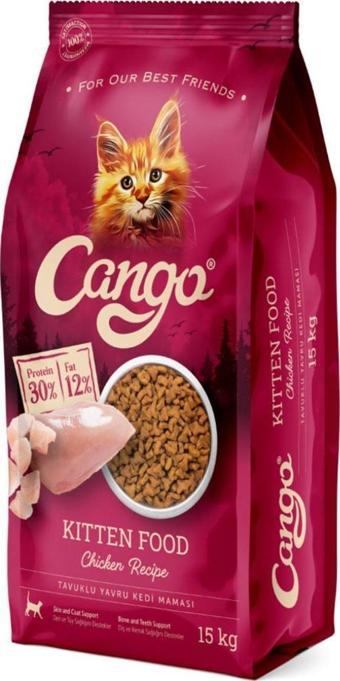 Cango Yavru Kedi Maması Tavuk Etli Kitten 15KG