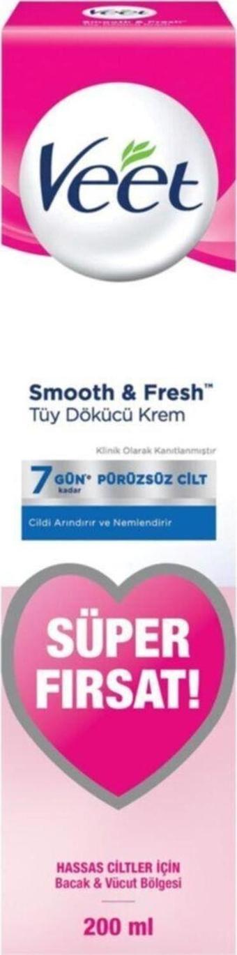 Veet Tüy Dökücü Krem Hassas Süper Fırsat 200 Ml