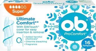 O.B. O.B. Pro Comfort Süper Tampon 16 Adet