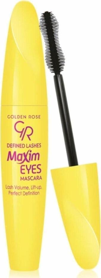 Golden Rose Siyah Maskara - Defined Lashes Maxim Eyes Mascara 8691190068653