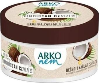 Arko Nem Değerli Yağlar Kremi Hindistan Cevizi 250 ml